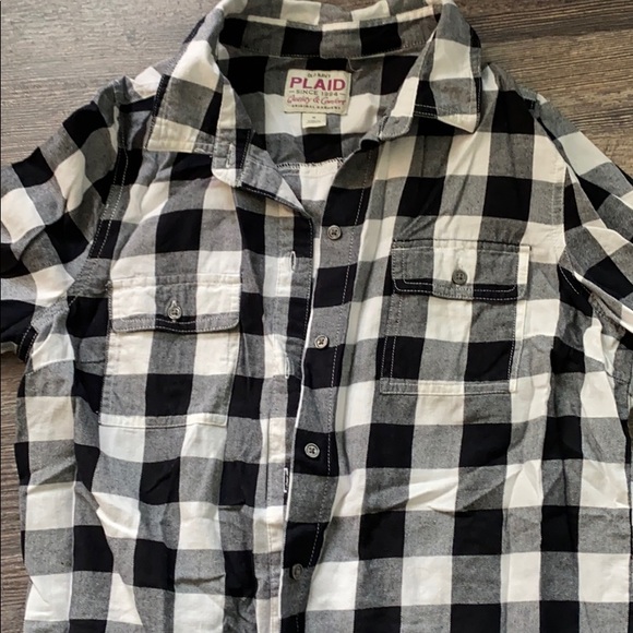 Old Navy Plaid shirt size M - Picture 2 of 3